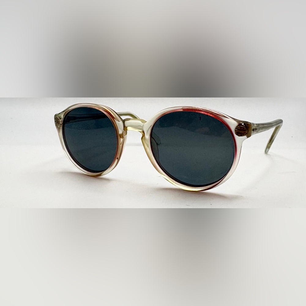 Vintage Translucent Round Sunglasses Frames - Picture 2 of 8